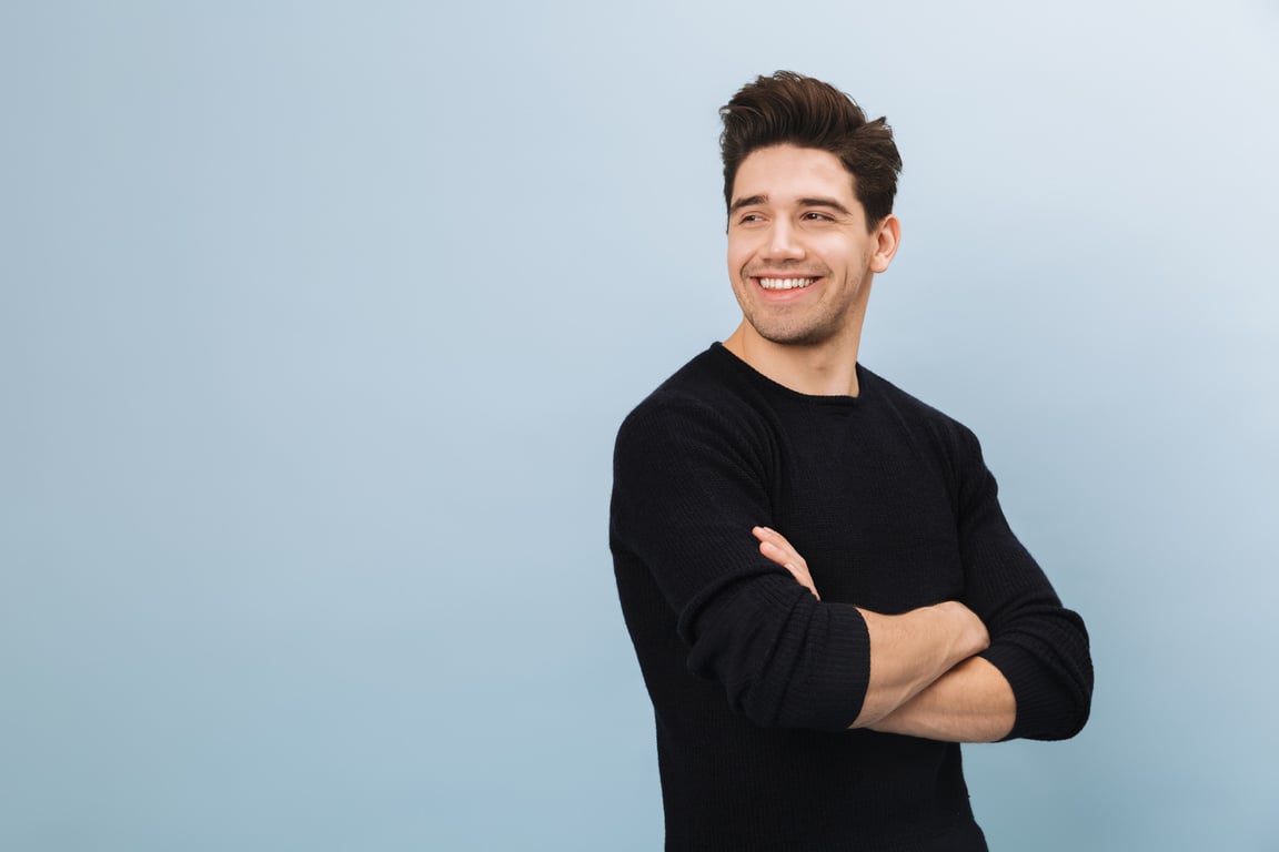 Young Man Smiling